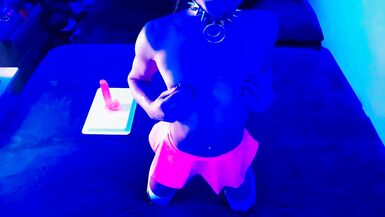 Petite Shemale Princess Natasha Rotten Playing With Her Toys - 10 image