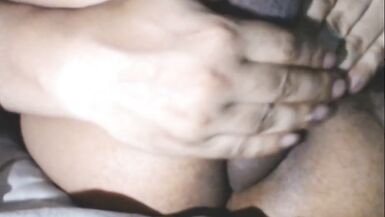 BBCLA1 self fucked my tight ass with cum shot fart ass spread - 2 image