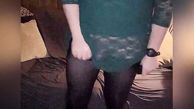 Lauren's Quickie in Lace Dress and Black Pantyhose - 10 image