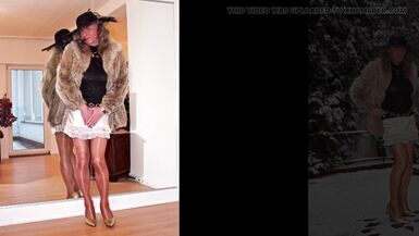 Very Ladylike (only pretending!) - cumshot in the bathtub