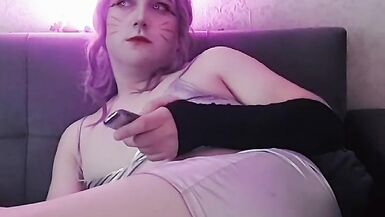 Hot and Happening: Blonde Crossdresser's Live Adventures