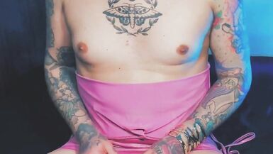 Trans Princess Plays with Her Dick and Ass and Cum a Lot - 7 image