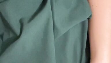 Bitch jerks off a dick - 10 image