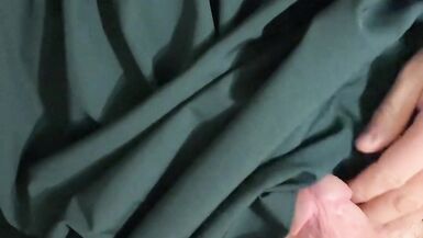 Bitch jerks off a dick - 4 image