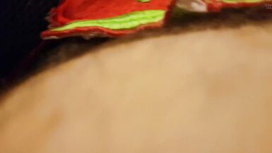 Sissy CD playing with bubble butt - 15 image