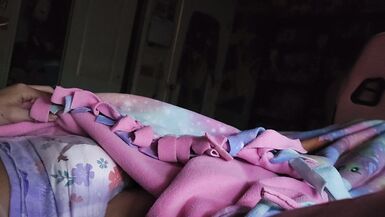 Soaking my diaper with morning pee - 10 image