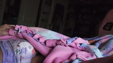 Soaking my diaper with morning pee - 9 image