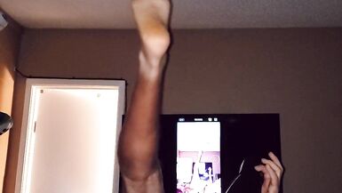 Nice girl play with but plug on shes ass long hair touch shes ass - 9 image