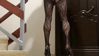 Pizza BOY in the apartment with my body stocking - 12 image
