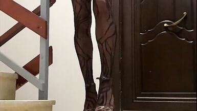 Pizza BOY in the apartment with my body stocking - 14 image