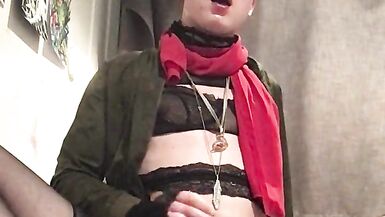 Sissy Whore Cindy Moan and cum - 10 image