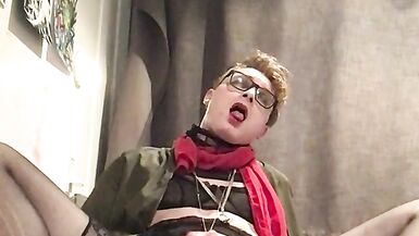 Sissy Whore Cindy Moan and cum - 3 image