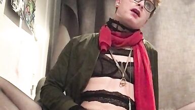 Sissy Whore Cindy Moan and cum - 6 image