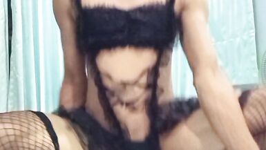 Inexperienceder Playing with a Big Dildo - 7 image