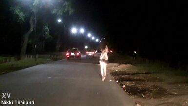 Nikki Ladyboys REAL Public Nudity - 6 image