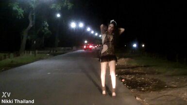 Nikki Ladyboys REAL Public Nudity - 9 image