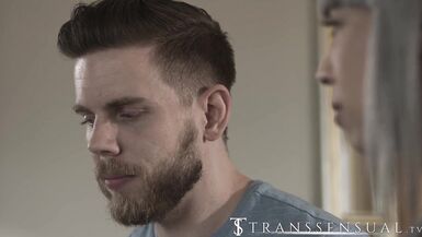 I give my trans stepsister a blowjob when everyone leaves the house - 3 image