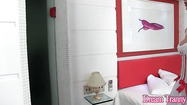 Dommie Tranny Nurse Barbara Perez Destroys Her Slaves Ass - 3 image