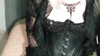 Puffy nipples trans girl playing - 11 image