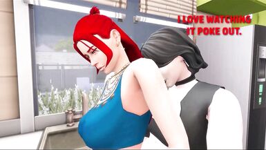 My Roommate Surprised Me with Her Big Cock and Fucked My Wet Pussy - 4 image