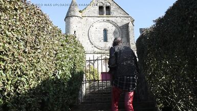 shemale sissy sounding lingerie outdoors 2 - 10 image