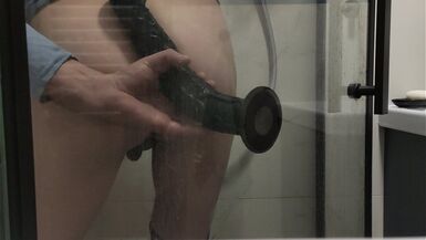 camera in the shower. - 1 image