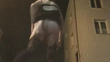 Sexy body lingerie in public - 11 image