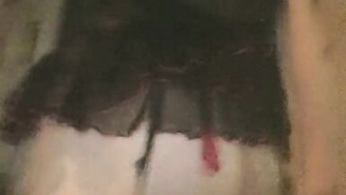 Sexy body lingerie in public - 5 image