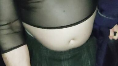 Sissy jayci goes out in chastity again - 14 image