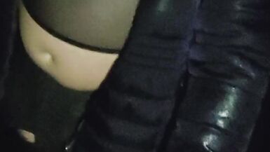 Sissy jayci goes out in chastity again - 7 image