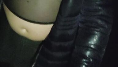 Sissy jayci goes out in chastity again - 8 image