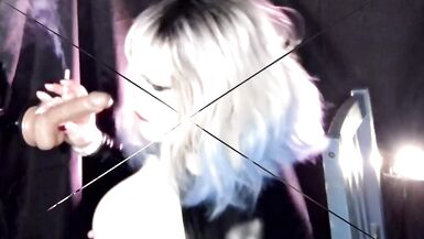 SMOKING AND STANDING FUCK WITH ASS TO MOUTH - 3 image