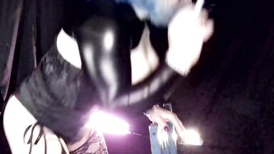 SMOKING AND STANDING FUCK WITH ASS TO MOUTH - 4 image