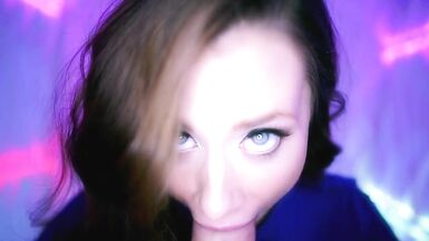 Shemale sucking cock in close-up - KimCock - 4 image