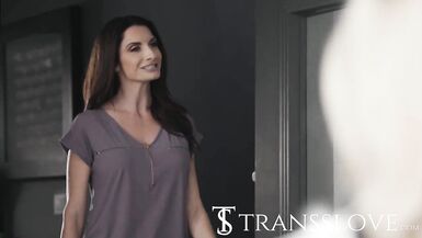 I fuck the tight ass of my wife's trans friend while she goes to the supermarket - 6 image