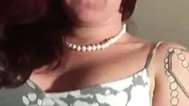 Amateur Transgirl Rides BF Cowgirl - 1 image