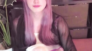 A video of a man's daughter masturbating while distributing a masturbator that is getting excited using a masturbator - 7 image