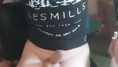 Some hiding and revealing of my secret weapon I love sitting on my cock it feels so warm pressed against my hole - 6 image