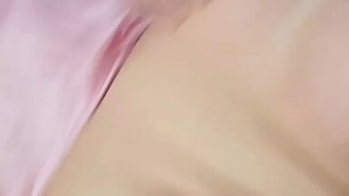 Trans Girl in Chastity Lactates Milk From Her Boobs - 1 image