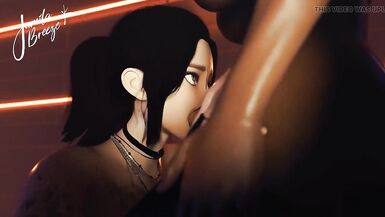 Jamila Breeze - Futanari Do not Cum Before The Countdown Ends - 3D Hentai Futa - 8 image