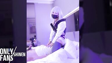 Face Sitting Sexy Cyberpunk Lucy Cosplayer, Asian Hentai Femboy Trans Crossdresser cosplay shemale 8 - 7 image