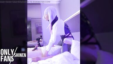 Face Sitting Sexy Cyberpunk Lucy Cosplayer, Asian Hentai Femboy Trans Crossdresser cosplay shemale 8 - 9 image