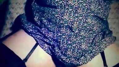 Sperm drips from my pussy after abuse by stranger - 1 image