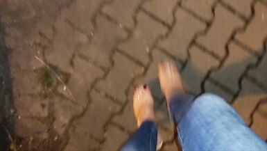 stripper shoes - public crossdressing - 13 image