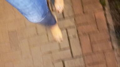 stripper shoes - public crossdressing - 4 image