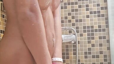 got horny in the shower on vacation - 8 image