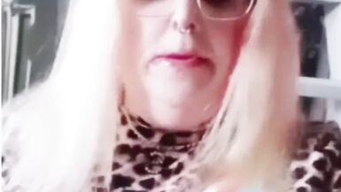 Ts whore Stefanie smoking a 120mm cigarette - 11 image