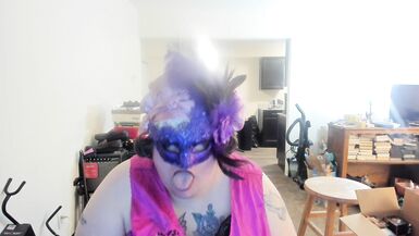 Molly is shaving her genitals while sucking on her dildo. - 2 image