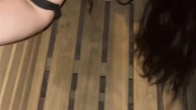 WHEN THE SAUNA TIME MAKES GIGI AND HER BF SO HORNY IN PUBLIC - 15 image