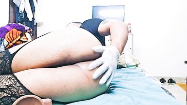 Sissy dildo fuck training session 29 - 4 image